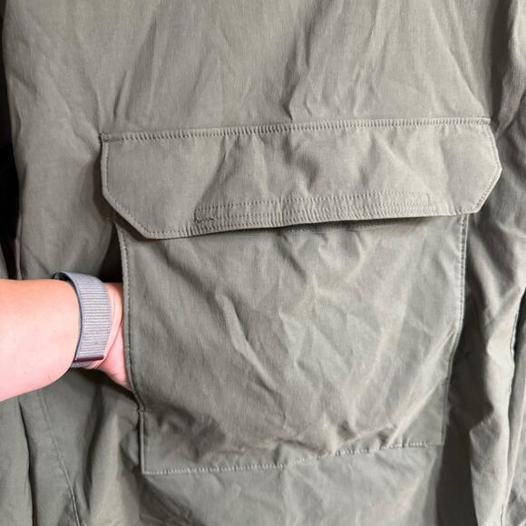 The North Face Mens Printed Class V Fanorak M Green Hiking Outdoors Gorpcore - Picture 5 of 14